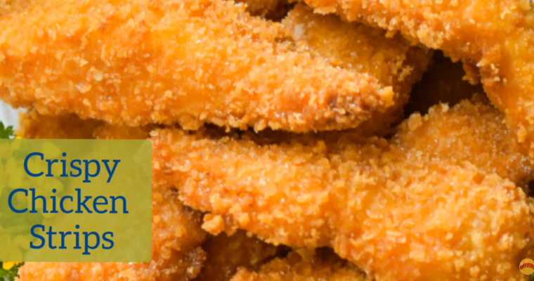 Crispy chiken strips || Chiken tenders recipe || Spicy chiken strips