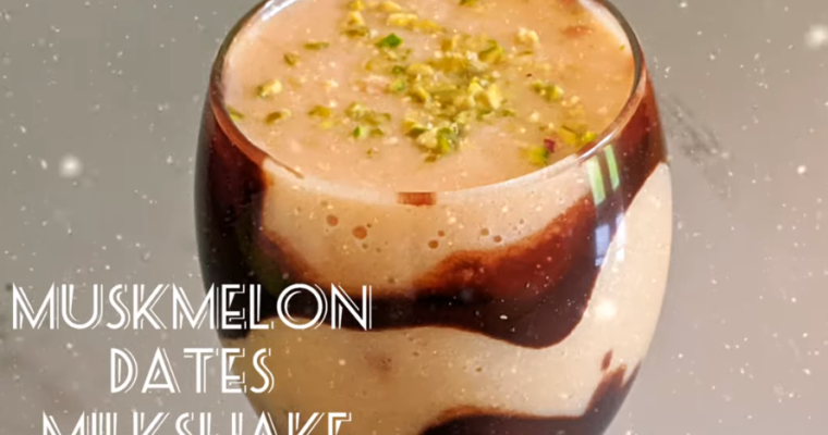 Muskmelon dates milkshake || kirni milkshake || how to make kharbuja juice ||