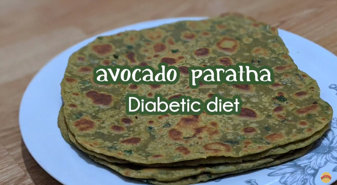Avocado Roti Avocado Paratha || How to Make Avocado Roti || Vegan || Diabetic Diet ...