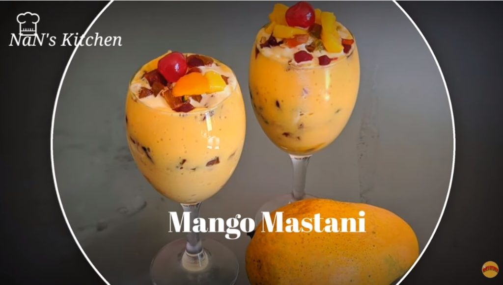 mango mastani drink recipe