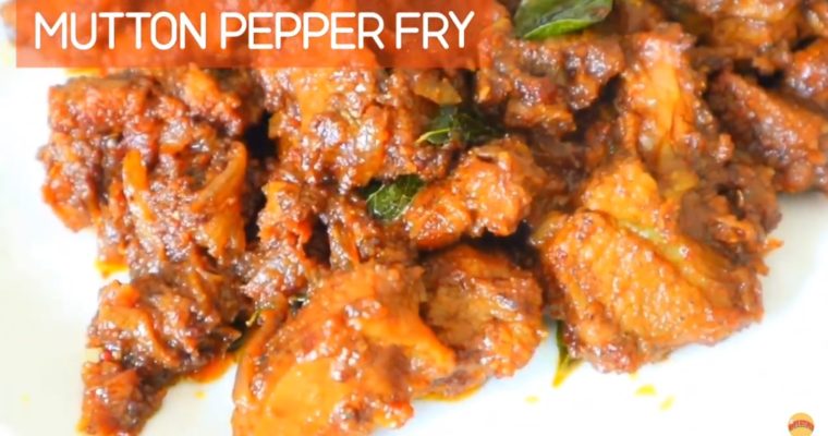 Mutton Pepper Fry || Mutton Ghee Roast || Nan’s Kitchen